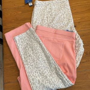 Vera Wang stretch jeans capris NWT XXL